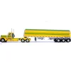 1/64 Yellow & Green Peterbilt 379 Day Cab with Lode King Grain Trailer, DCP by First Gear
