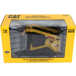 1/16 Yellow High Detail Caterpillar Tracked 297D2 Skid Steer Loader, ERTL Exclusive