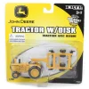 1/64 Yellow John Deere Tractor with Disc