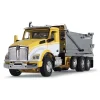 1/64 Yellow, White & Chrome Kenworth T880 Rogue Dump, DCP by First Gear