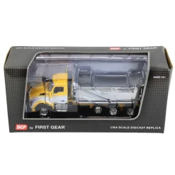 1/64 Yellow, White & Chrome Kenworth T880 Rogue Dump, DCP by First Gear