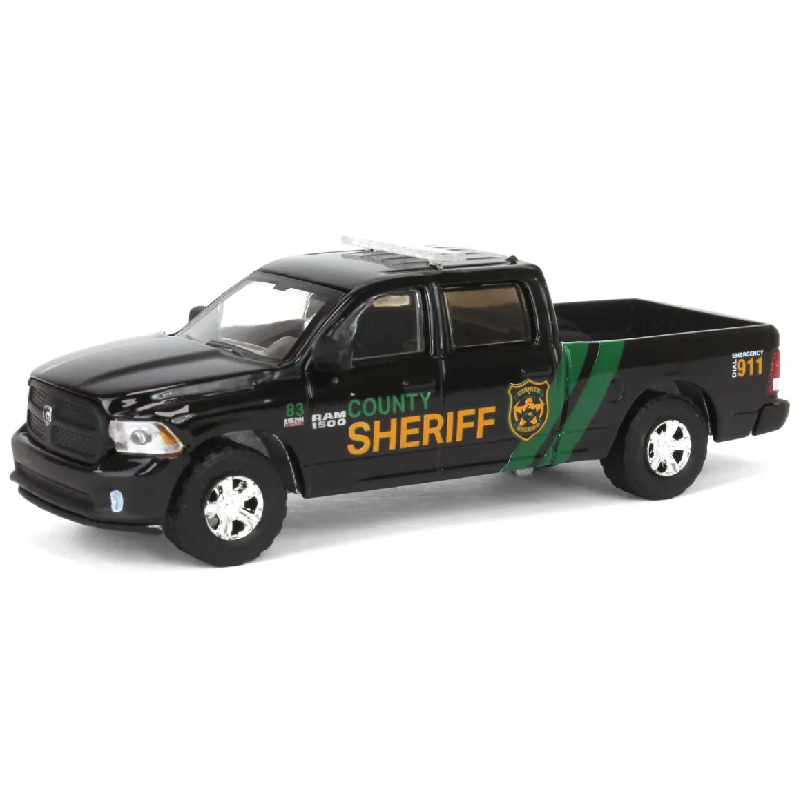 1/64 Yellowstone 2013 Ram 1500 County Sheriff, Hollywood Series 42