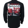 Adult Farmall 100 Years Black Long Sleeve T-Shirt