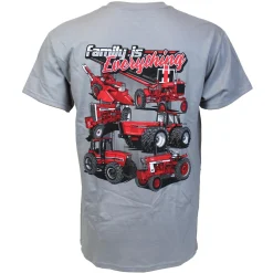 Adult IH Family is Everything Gray Short Sleeve T-Shirt