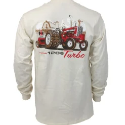 Adult IH Farmall 1206 with Duals Long Sleeve T-Shirt