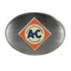 Allis Chalmers Logo Brushed Pewter Buckle