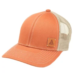 Allis Chalmers Logo Burnt Orange Mesh Back Hat