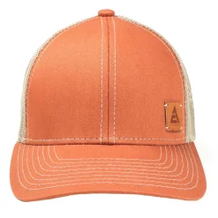 Allis Chalmers Logo Burnt Orange Mesh Back Hat