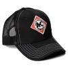 Allis Chalmers Starburst Logo Hat with White Accents & Black Mesh Back