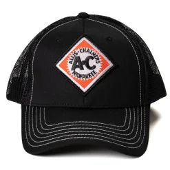 Allis Chalmers Starburst Logo Hat with White Accents & Black Mesh Back