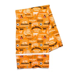 Allis Chalmers Tractor & Logos Orange Pillow Case