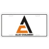 Allis Chalmers Triangle Logo License Plate
