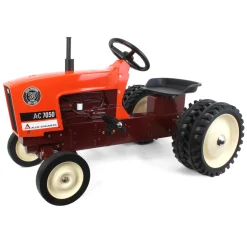 Allis-Chalmers 7050 50 Years Pedal Tractor w/ Maroon Belly & Rear Duals, ERTL Limited Series
