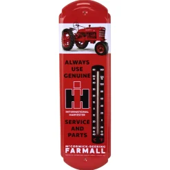 Always Use Genuine IH Service and Parts Metal Thermometer, 5.125in x 17.375in