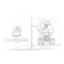 Art of the Tractor Coloring Book with 80 Pages