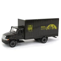 (B&D) 1/64 2013 International Durastar Box Van, United Parcel Service, UPS, HD Truck Series 24 - Damaged Item