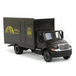 (B&D) 1/64 2013 International Durastar Box Van, United Parcel Service, UPS, HD Truck Series 24 - Damaged Item