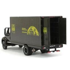(B&D) 1/64 2013 International Durastar Box Van, United Parcel Service, UPS, HD Truck Series 24 - Damaged Item