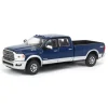 (B&D) 1/64 2022 RAM Laramie 4x4, Patriot Blue & Silver, All-Terrain Series 14 - Damaged Item