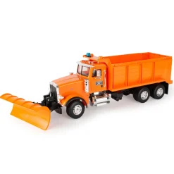 (B&D) 1/16 Big Farm Peterbilt Model 367 DOT Truck with Snow Plow - Damaged Box