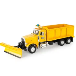 (B&D) 1/16 Big Roads DOT 367 Peterbilt with Snowplow - Damaged Item