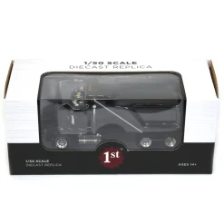 (B&D) 1/50 Black Kenworth T880 Dump Truck by First Gear - Damaged Box