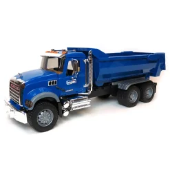 (B&D) 1/16 Bruder Mack Granite Halfpipe Dump Truck - Damaged Item