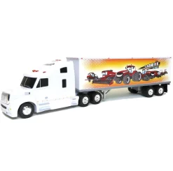 (B&D) 1/28 Case IH for Kids Plastic Semi with Lights & Sounds by First Gear - Damaged Item