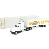 (B&D) 1/64 Kenworth T600A Semi with Box Trailer, 1989 Montana Centennial - Damaged Box, Displayed