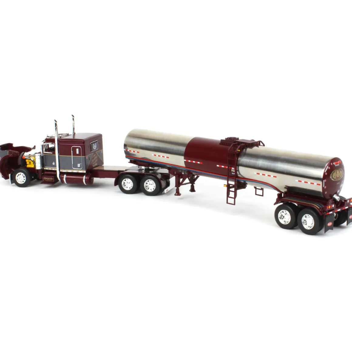 (B&D) 1/64 Peterbilt 359 w/ Brenner Tanker, Big Rigs #10: Bryce Transport, Inc., DCP by First Gear - Damaged Box