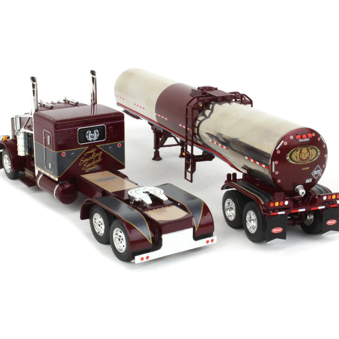 (B&D) 1/64 Peterbilt 359 w/ Brenner Tanker, Big Rigs #10: Bryce Transport, Inc., DCP by First Gear - Damaged Box