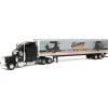 (B&D) 1/64 Peterbilt 379 with Box Trailer, Gleaner Centennial Edition - Damaged Box