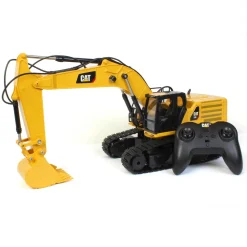 (B&D) 1/24 Radio Control Caterpillar 336 Excavator, Made of Durable Plastic - Damaged Item