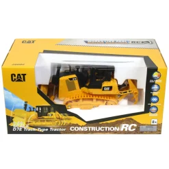 (B&D) 1/24 Radio Control Caterpillar D7E Track-Type Tractor Dozer, Made of Durable Plastic - Damaged Item