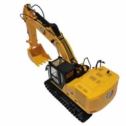 (B&D) 1/16 Radio Control Caterpillar 320 Excavator with Bucket, Grapple and Hammer - Damaged Box