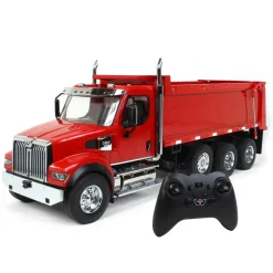 (B&D) 1/16 Radio Control Western Star 4900 Dump Truck - Damaged Item