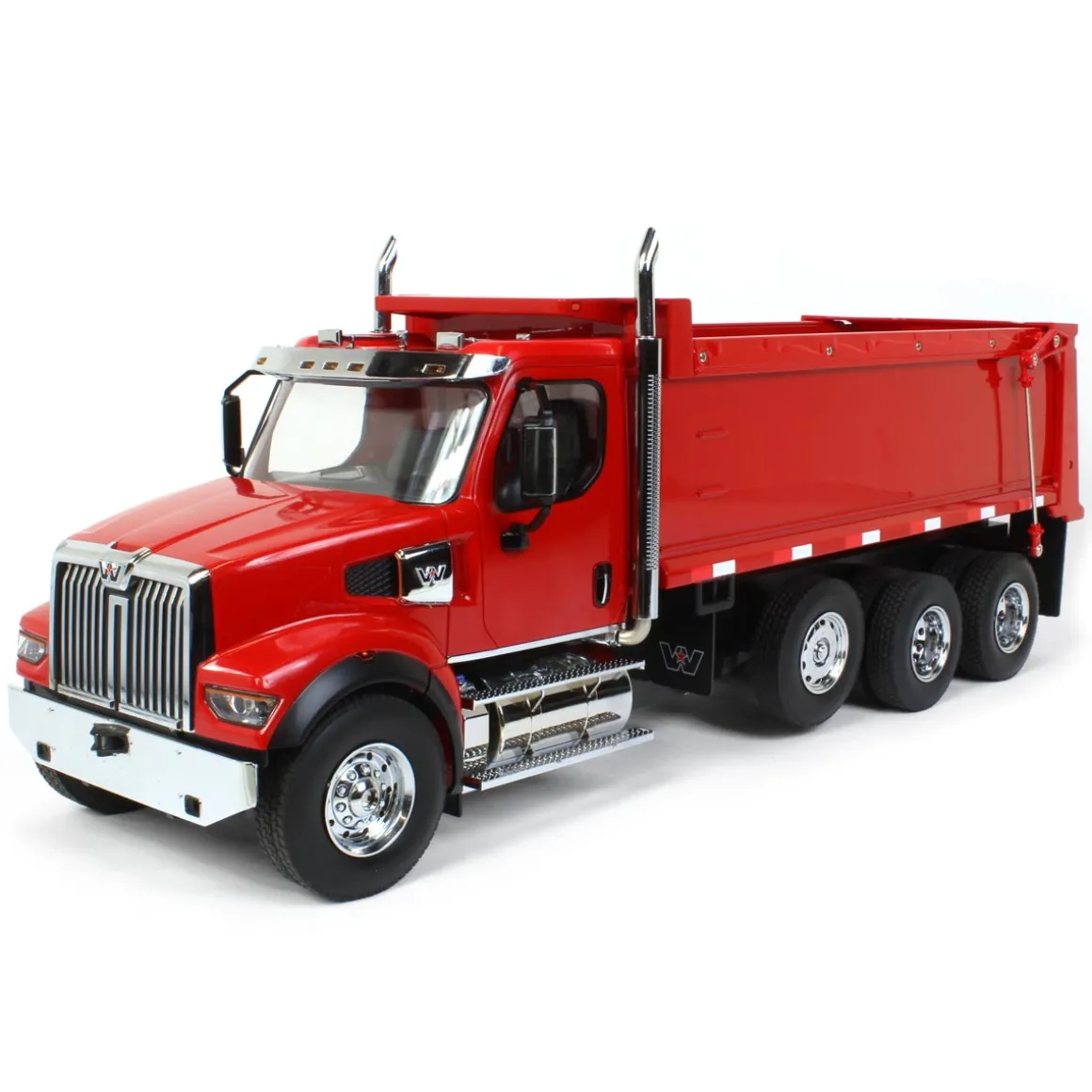 (B&D) 1/16 Radio Control Western Star 4900 Dump Truck - Damaged Item