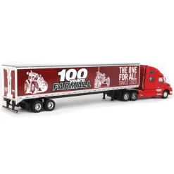(B&D) 1/64 Red Volvo 770 Semi, Farmall 100th Anniversary - Damaged Box