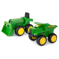 (B&D) John Deere Kid's SandBox Truck N Tractor 2 Piece Set - Damaged Box