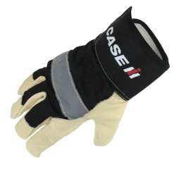 Black & Beige Case IH Work Gloves