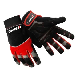 Black & Red Case IH Torque Tech Gloves