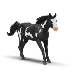 Black & White Paint Gelding Horse by Schleich