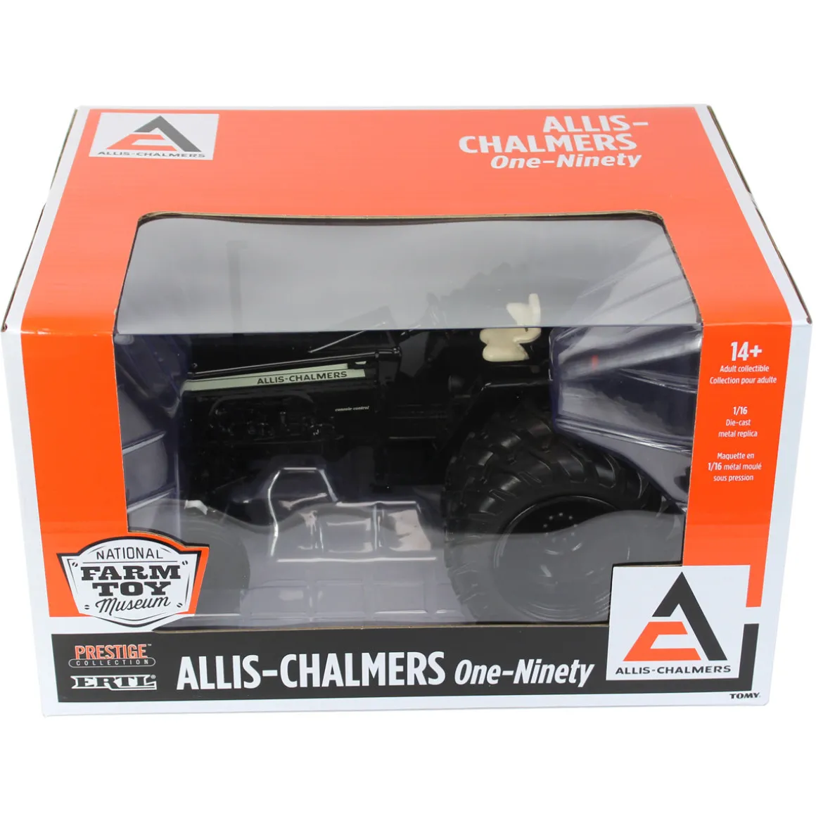 Black Chase Unit ~ 1/16 Allis Chalmers One-Ninety with Rear Duals, 2023 National Farm Toy Museum