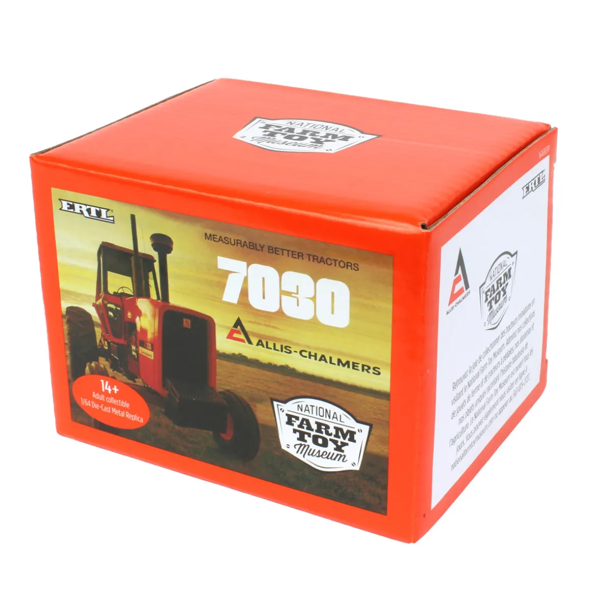 Black Chase Unit ~ 1/64 Allis Chalmers 7030 with Rear Duals, 2023 National Farm Toy Museum