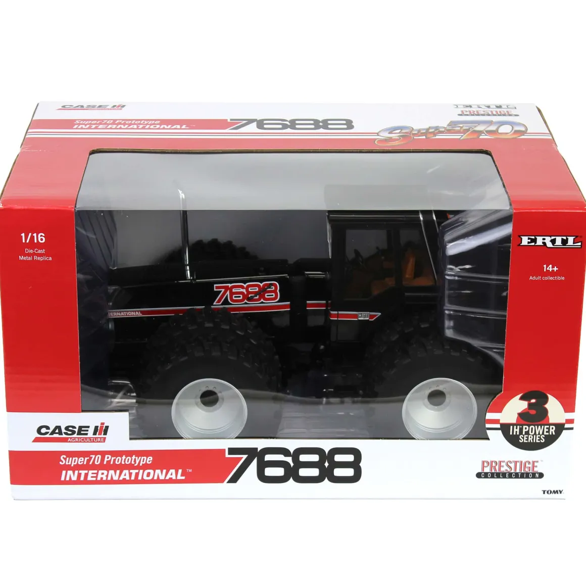 Black Chase Unit ~ 1/16 International 7688 Super 70 Series 2+2, 3rd in Outback Toys Exclusive Series