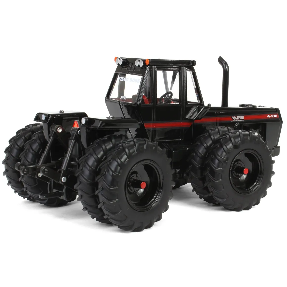 Black Chase Unit ~ 1/32 White 4-210 4WD with Duals, 2024 National Farm Toy Museum Select Series