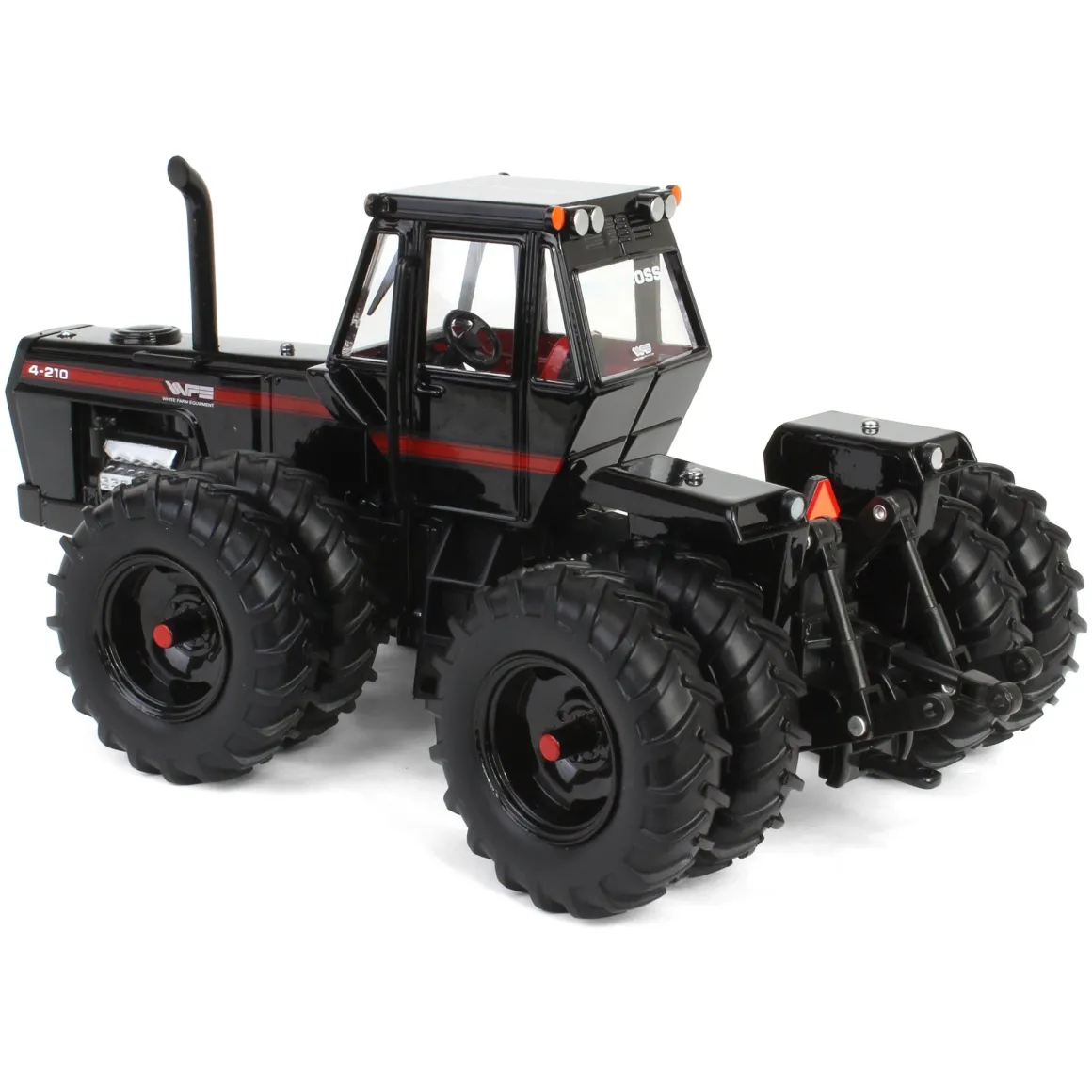 Black Chase Unit ~ 1/32 White 4-210 4WD with Duals, 2024 National Farm Toy Museum Select Series