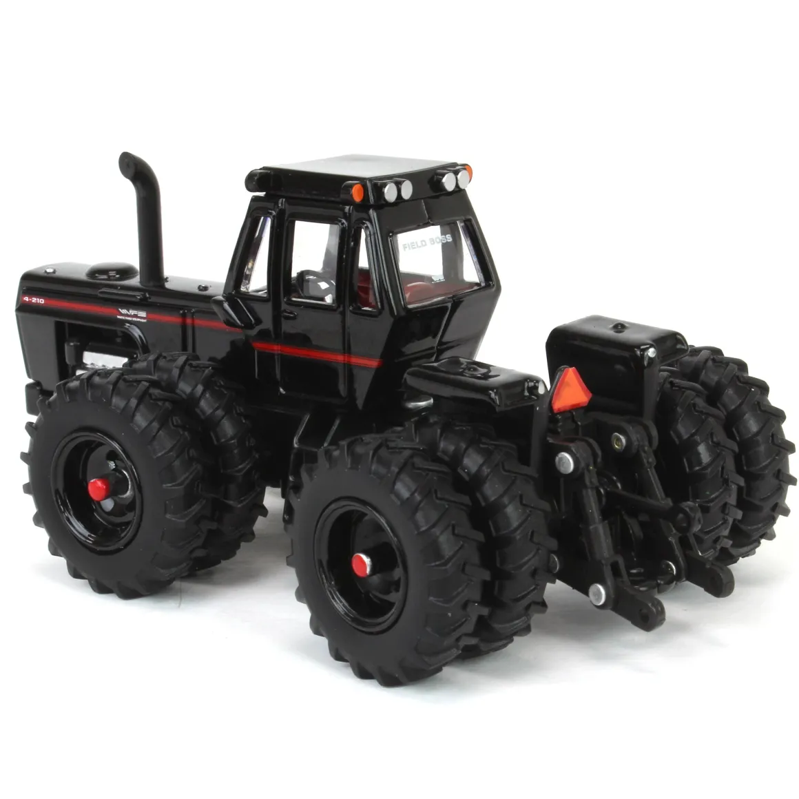 Black Chase Unit ~ 1/64 White 4-210 4WD with Duals, 2024 National Farm Toy Museum