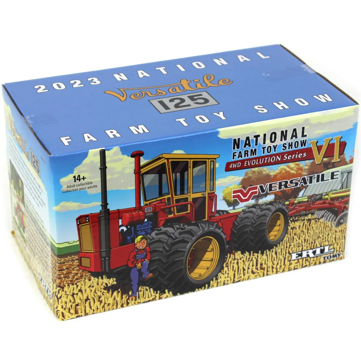 Black Chrome Chase Unit ~ 1/32 Versatile 125 4WD, 2023 National Farm Toy Show