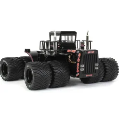 Black Edition ~ 1/64 High Detail Big Bud 16V-747 Silver Series Detroit 1100 HP with Titan Goodyear LSW Tires